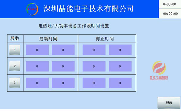 時(shí)間段設(shè)置